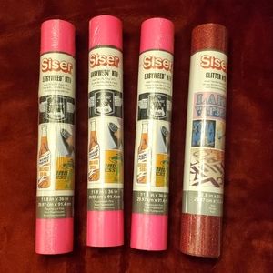 Siser Easyweed and Glitter HTV bundle NWT